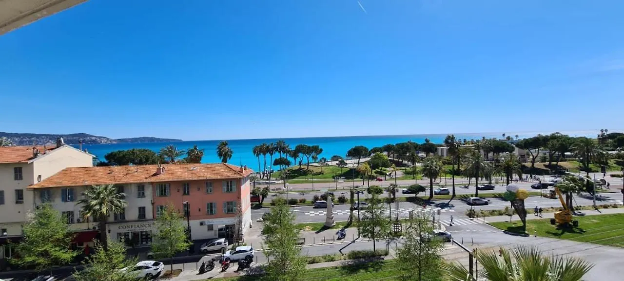 Apartment Nice: Bel Appartement Vue Mer Avec Grande Terrasse France